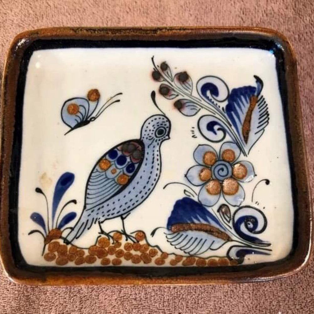 Mexican pottery - Ken Edwards El Palomar Trivet Tray